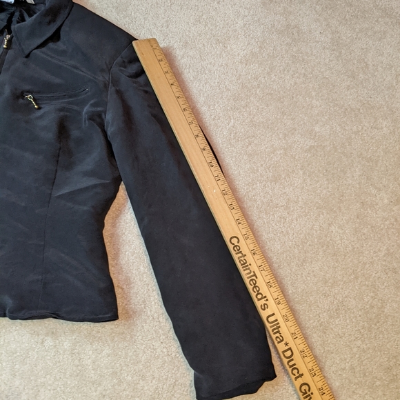 Allison Taylor black zipper jacket - Picture 13 of 15